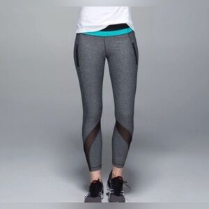 Lululemon inspire tight 2 mesh leggings